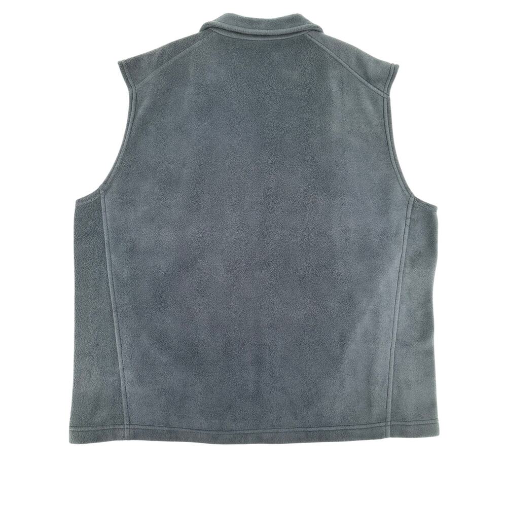 Columbia Mens Cathedral Peak II Fleece Sleeveless Vest Navy Blue XL - Picture 4 of 8